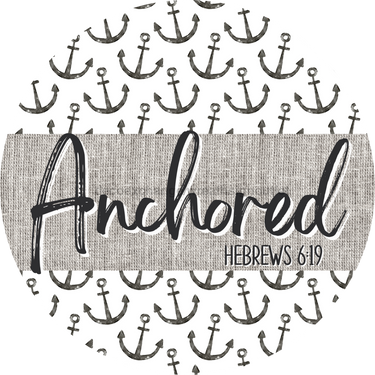 Door Hanger, Nautical Sign, Anchor Sign, Beach Sign, 18